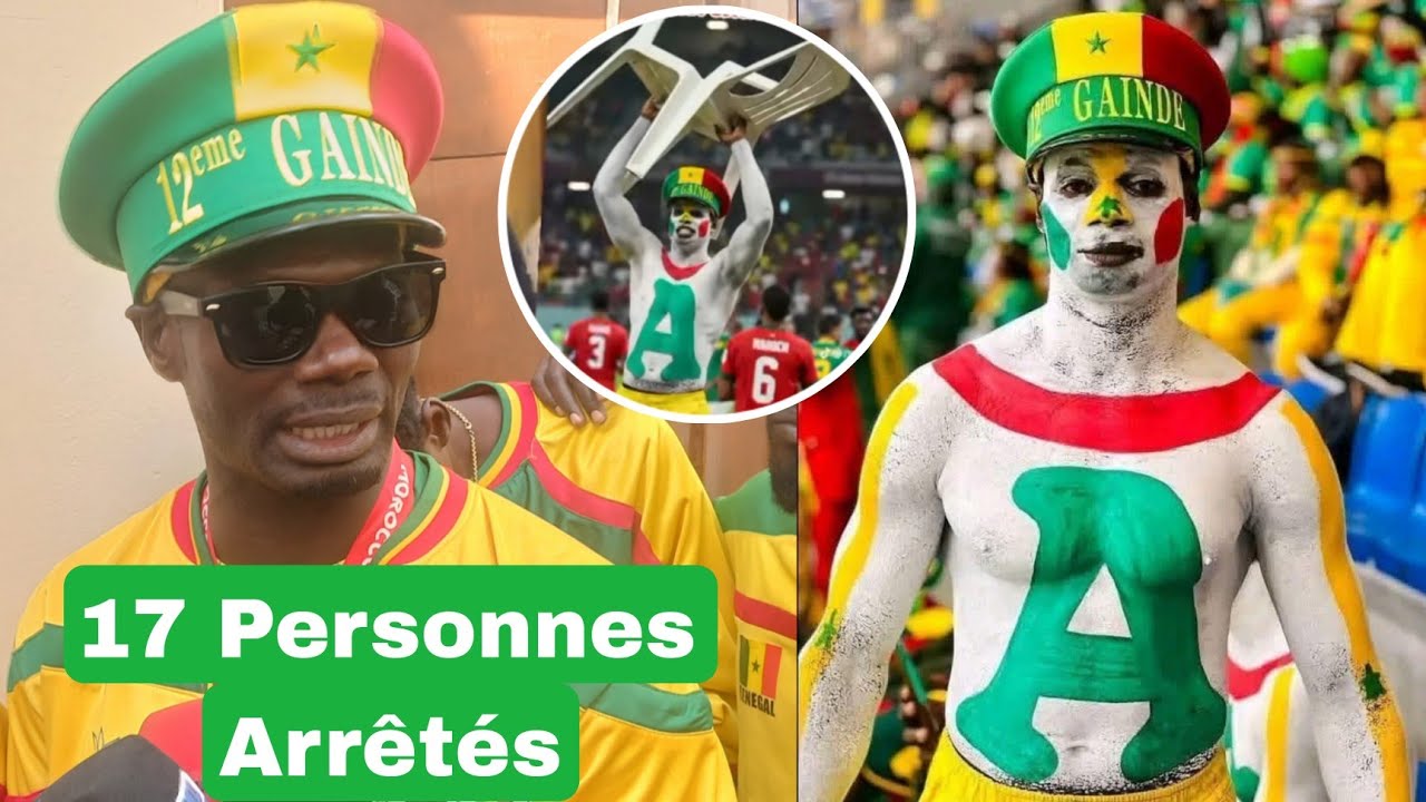 17 Supporters Arrêtés au Maroc: Le 12em Gaindé en colère et demande l'état de réagir ...