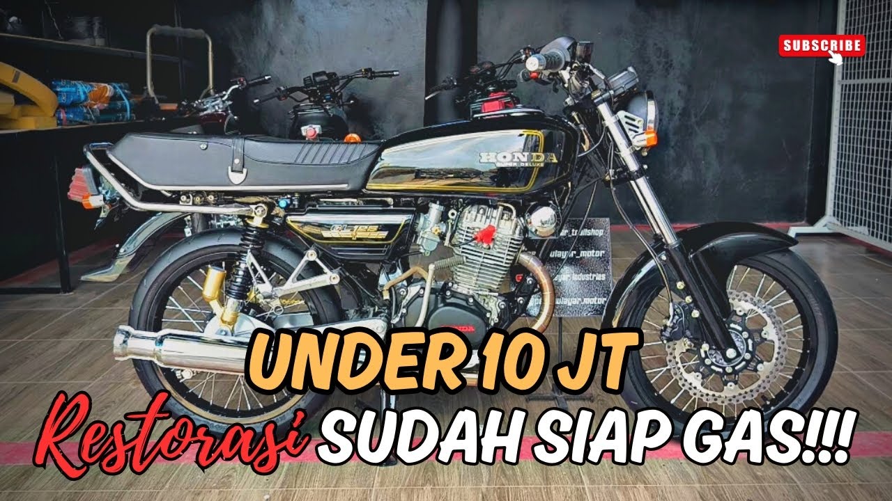 SEPERANGKAT UNIT GL 100 SIAP GAS!!! PROJECT RESTORASI GL100 SAMPAI JADI UNIT SIAP SURUNG ‼️