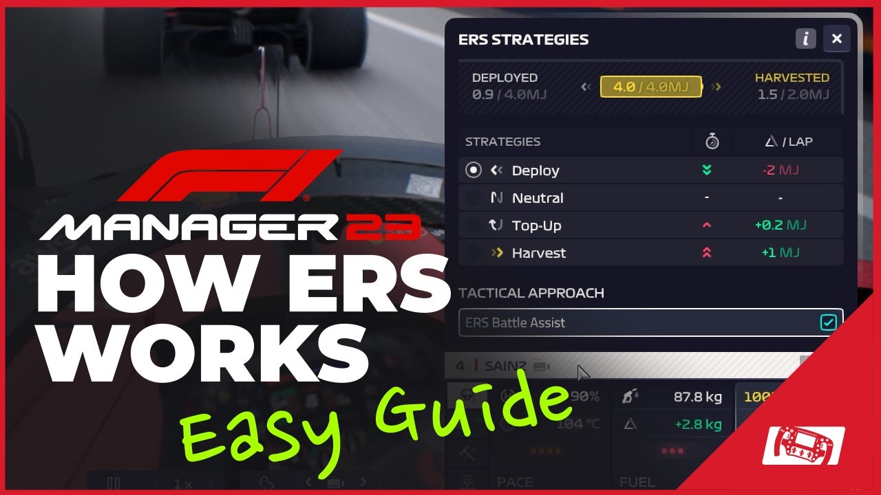 How ERS Works in F1 Manager 2023: Complete ERS Guide