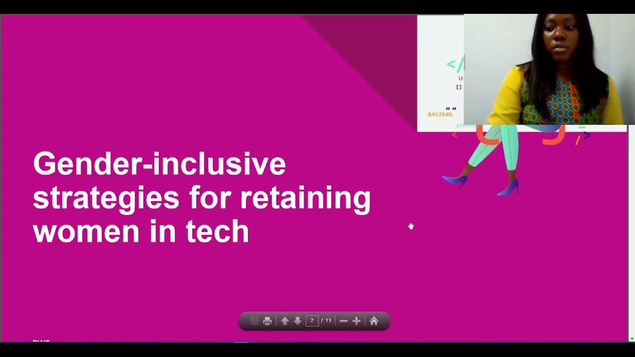 Gender inclusive strategies for retaining women in technology