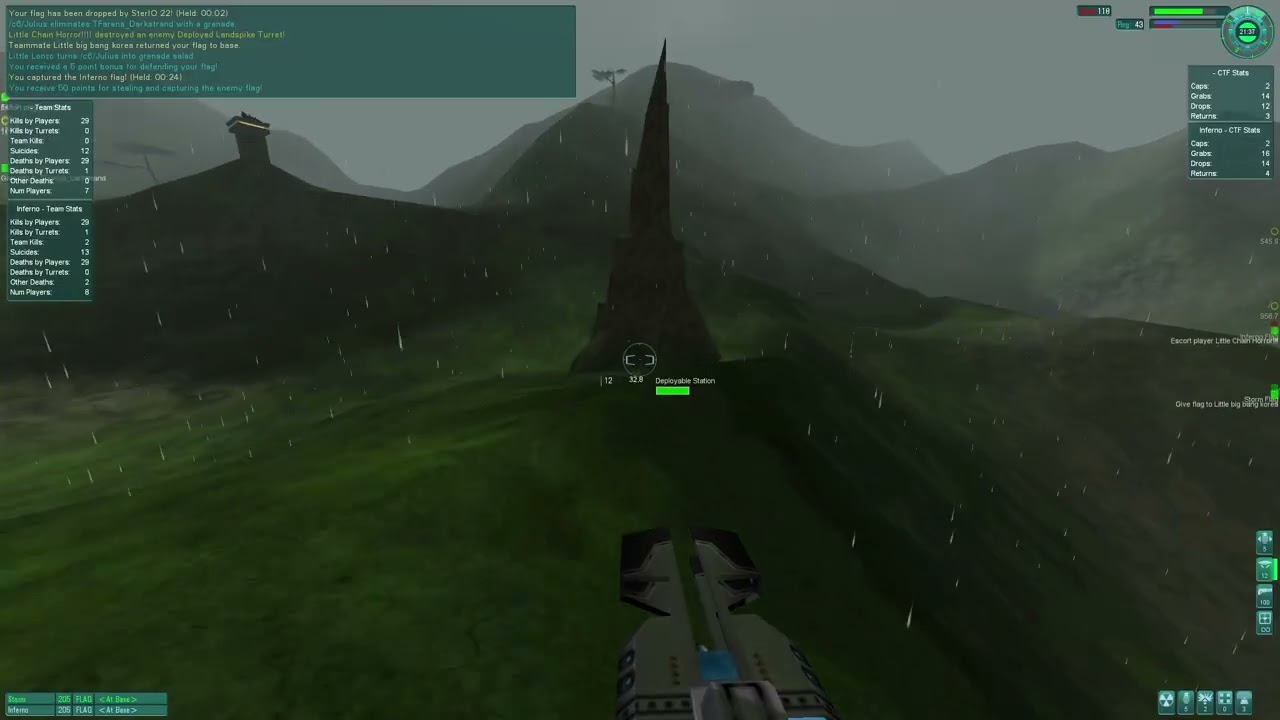 Little Lonzo | RoughLand, Slapdash | 17 warriors | 2006/6/4 | Demo#402 | Tribes2