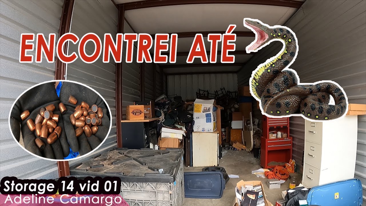 EP.32 Muitas caixas lotadas de surpresas nesse storage (14 vid 1) Adeline Camargo