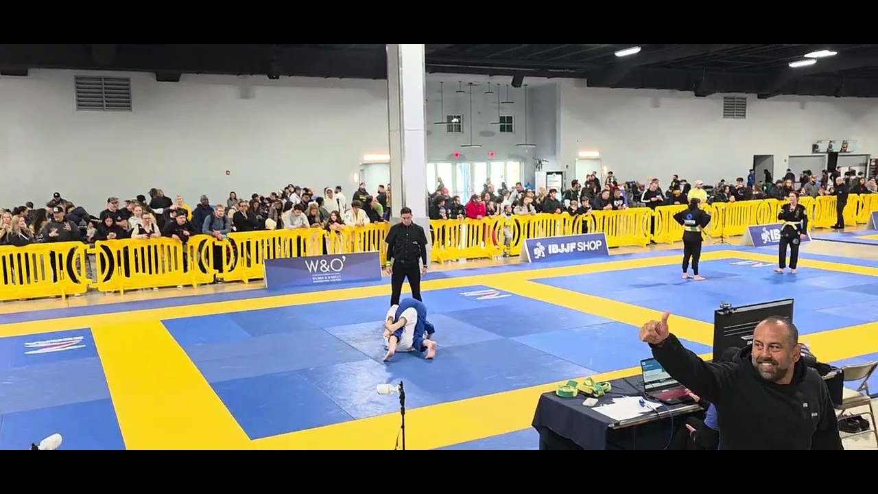 Michael James Miami Open IBJJF  Match 2.   FEB 2026    Loss by points. 4-2