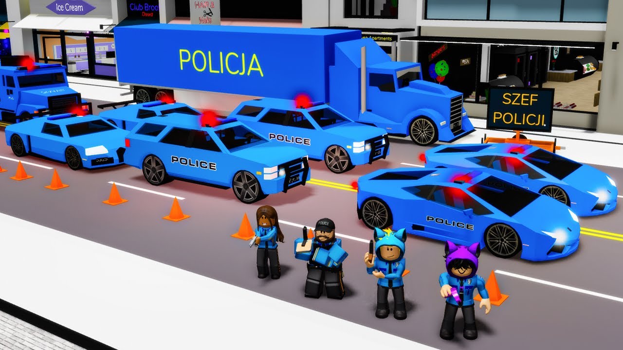ZOSTAŁEM SZEFEM POLICJI na BROOKHAVEN RP🏡!