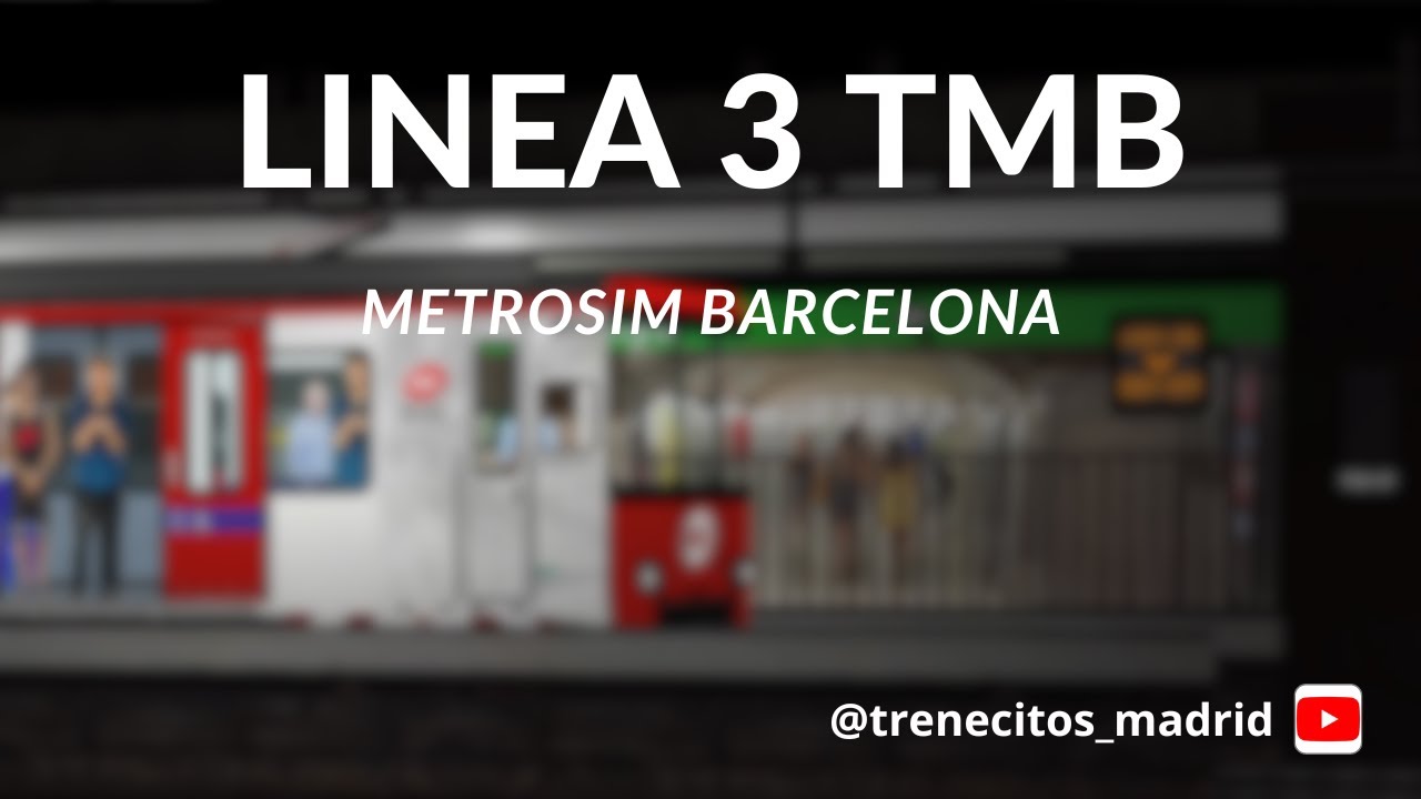 ¡Han anunciado una nueva linea para finales de diciembre! - MetroSim Barcelona L3
