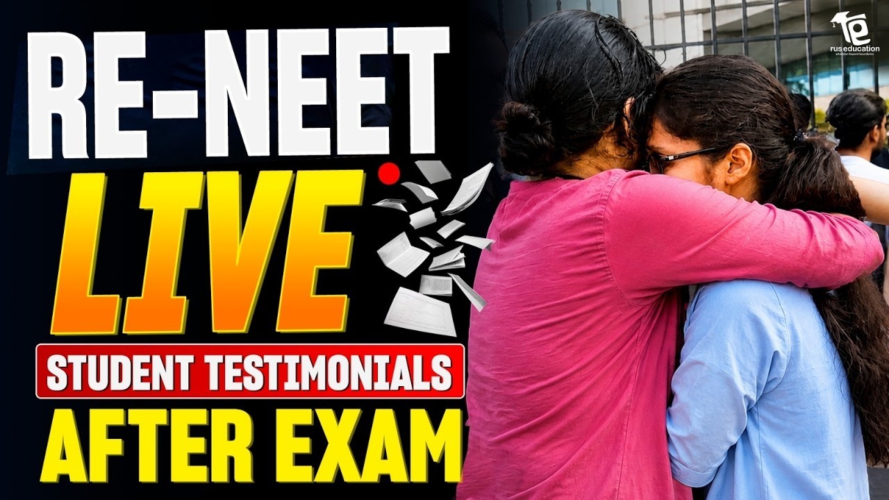 RE-NEET 2026: Students & Parents Reaction After NEET Exam | Real Emotions & Feedback | Rus Education