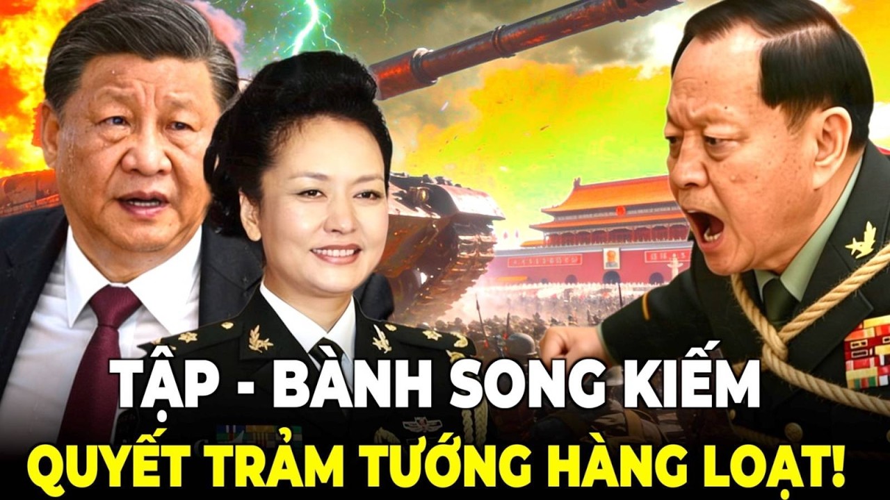 Tin mật Trung Nam Hải: Thân tín sụp đổ, ông Tập chỉ còn tin duy nhất Bành Lệ Viện?