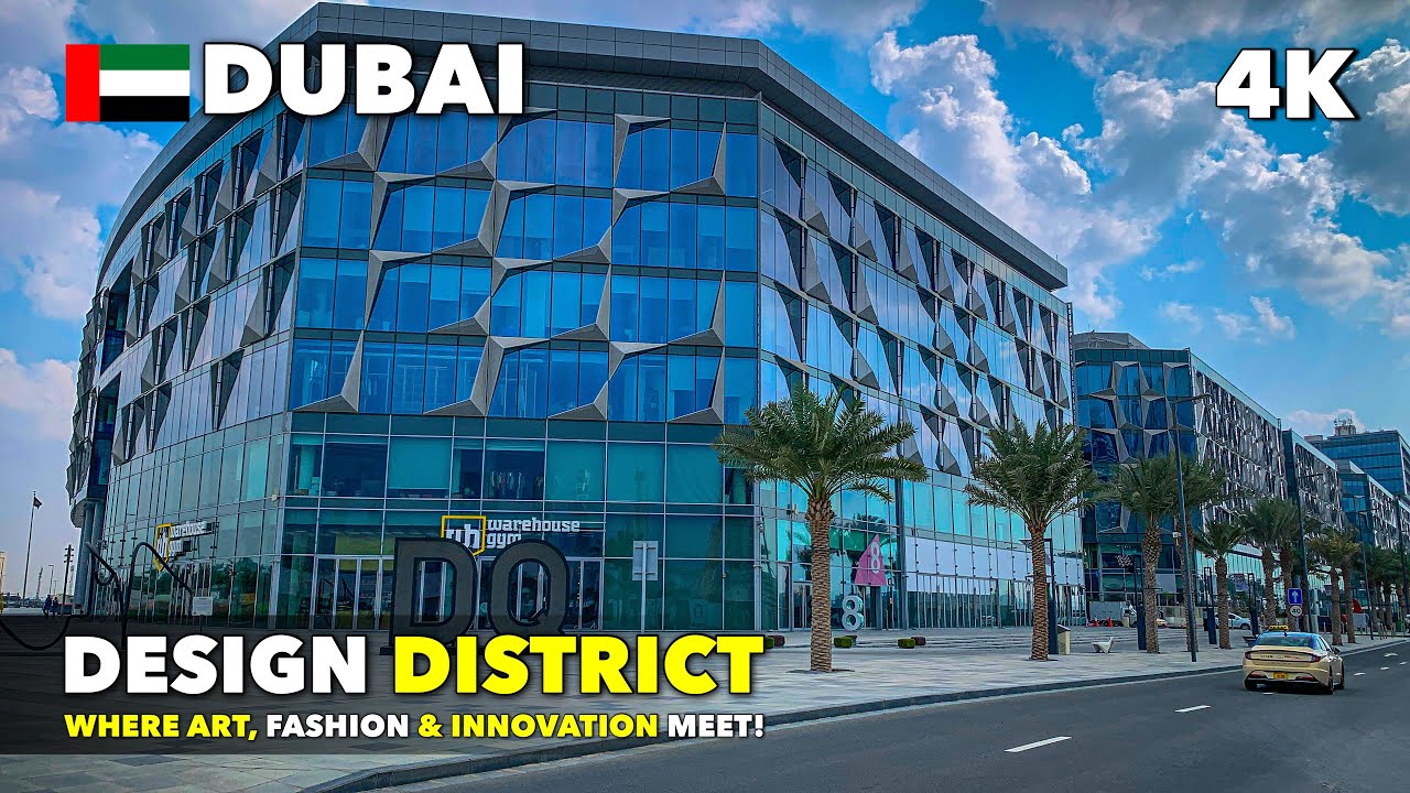 This is Dubai Design District 2025 - Where Art, Fashion & Innovation Meet!