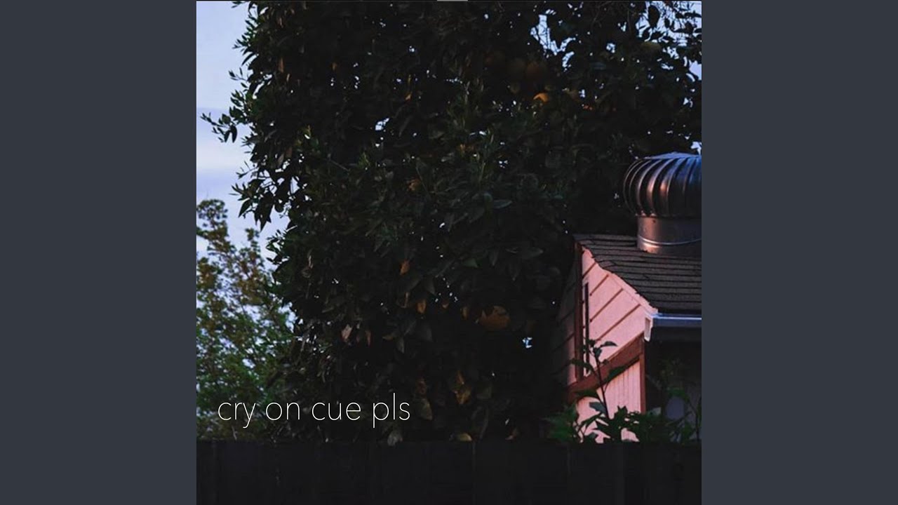 Cry on Cue Pls