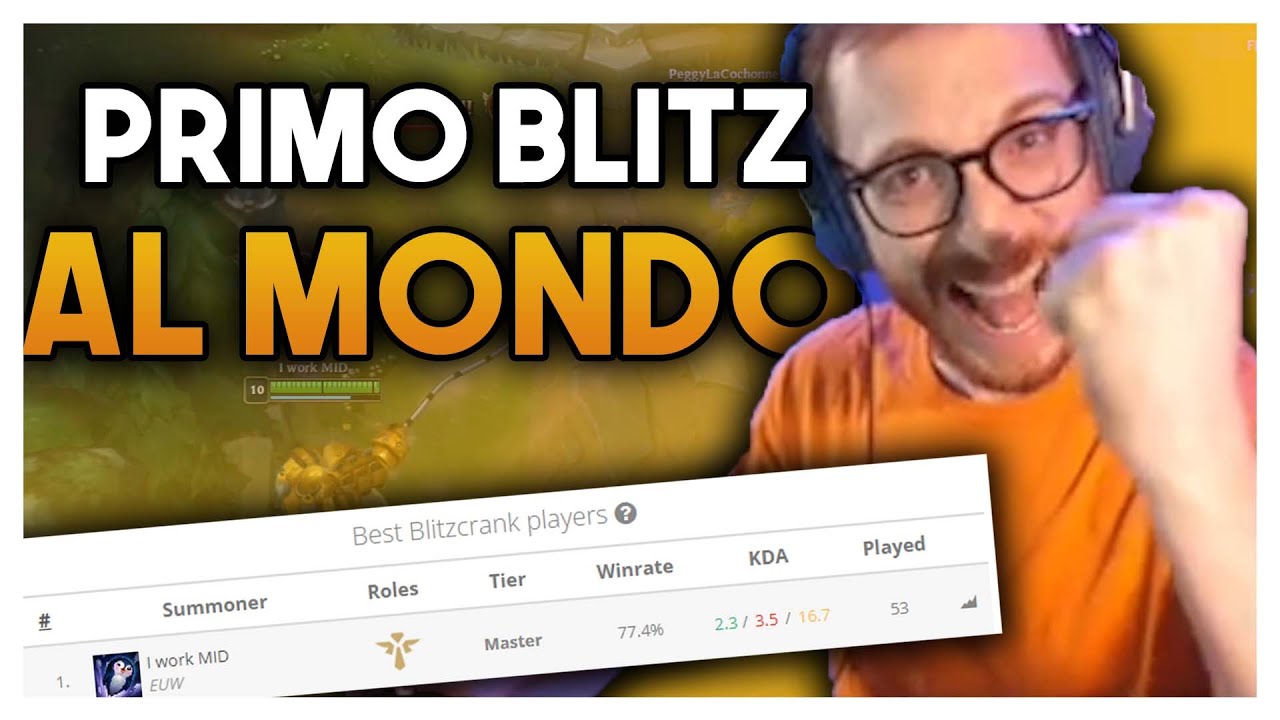 PRIMO BLITZCRANK AL MONDO