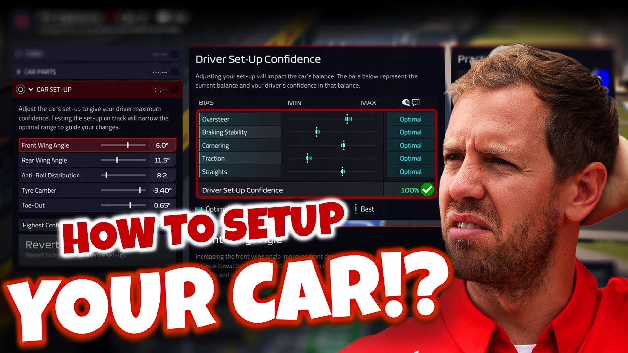 HOW TO SET UP YOUR CAR IN F1 MANAGER 22