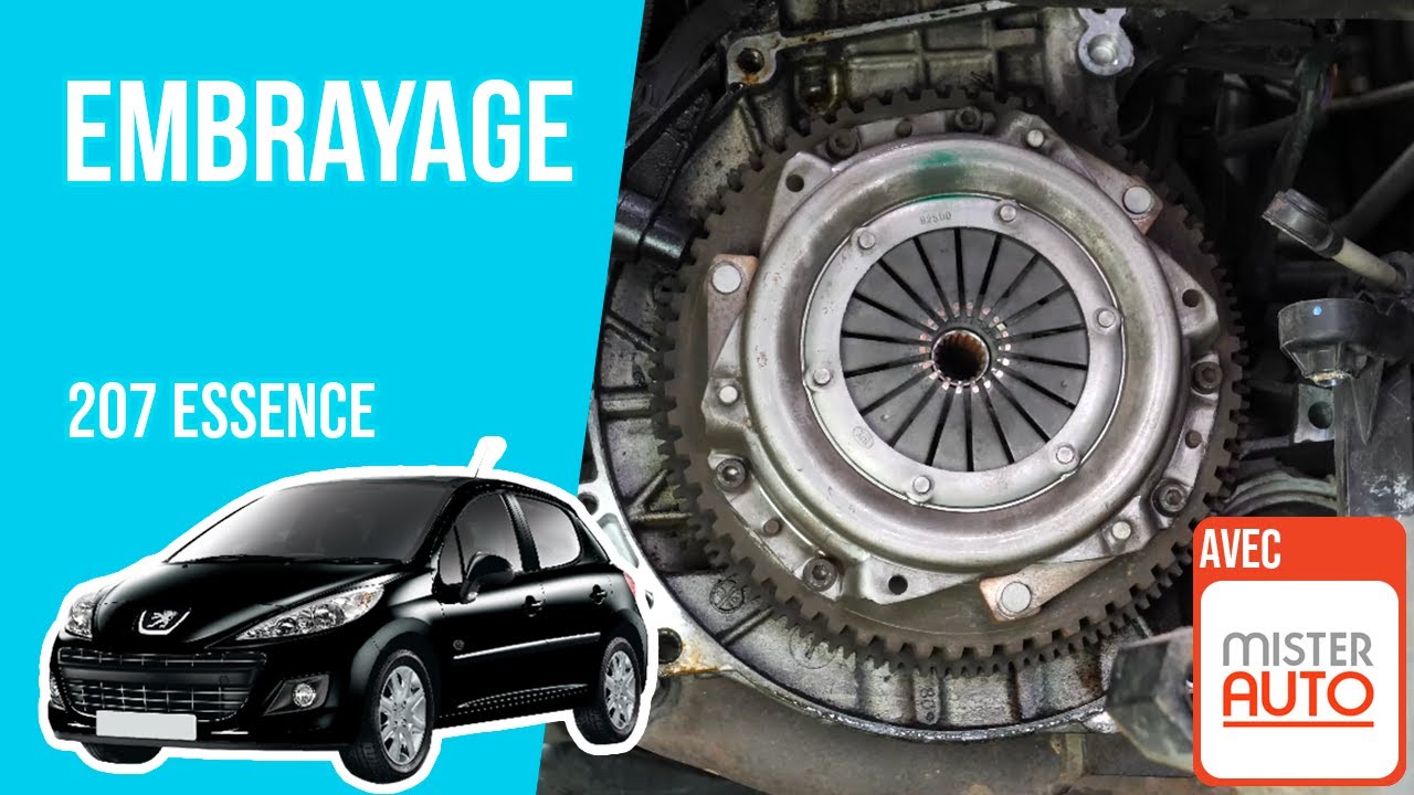 Changer l'Embrayage Peugeot 207 1.4 8V 🚗