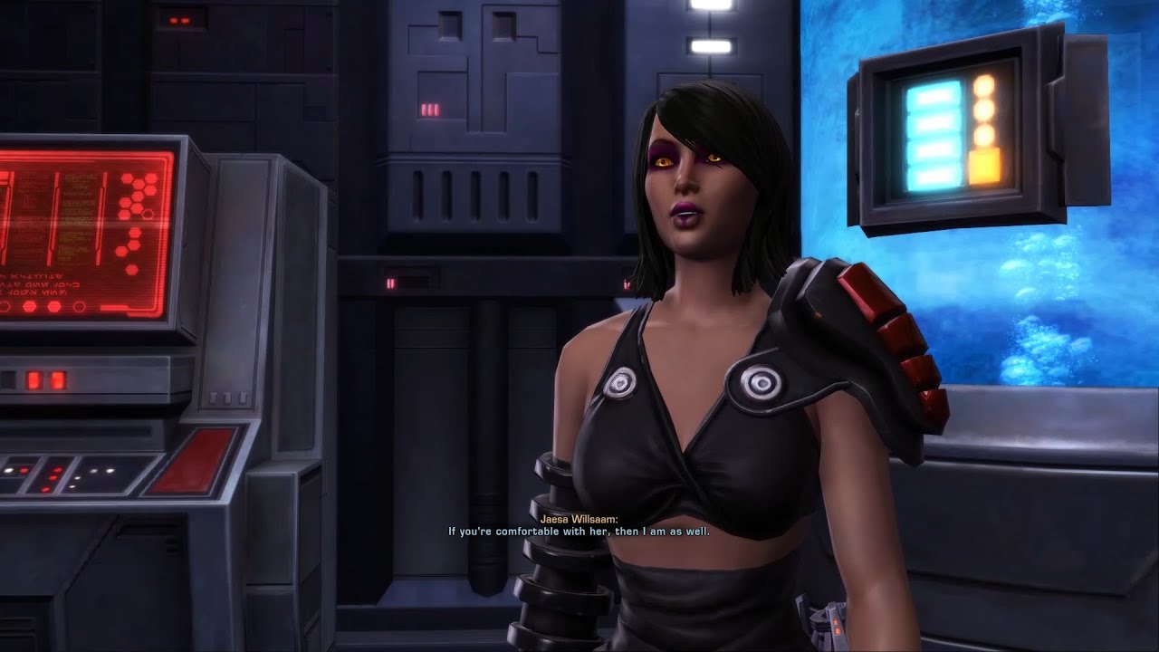 SWTOR: Jaesa Willsaam Dark Side Romance