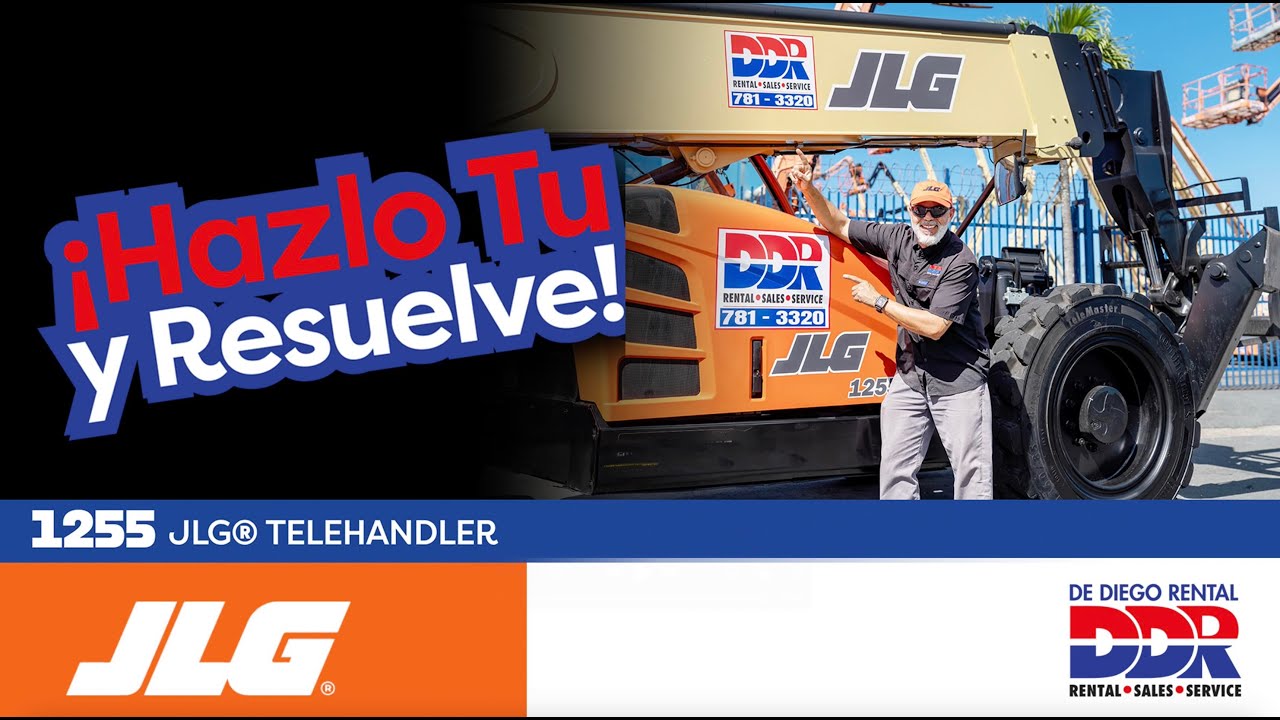 HAZLO TU Y RESUELVE. JLG 1255 TELEHANDLER