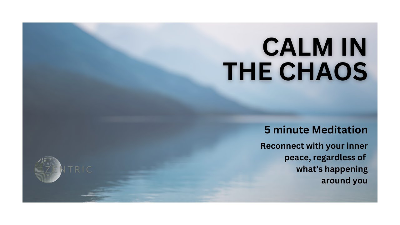 Calm in the Chaos | A 5-Minute Meditation for Overwhelmed Minds with Lara Donnelly