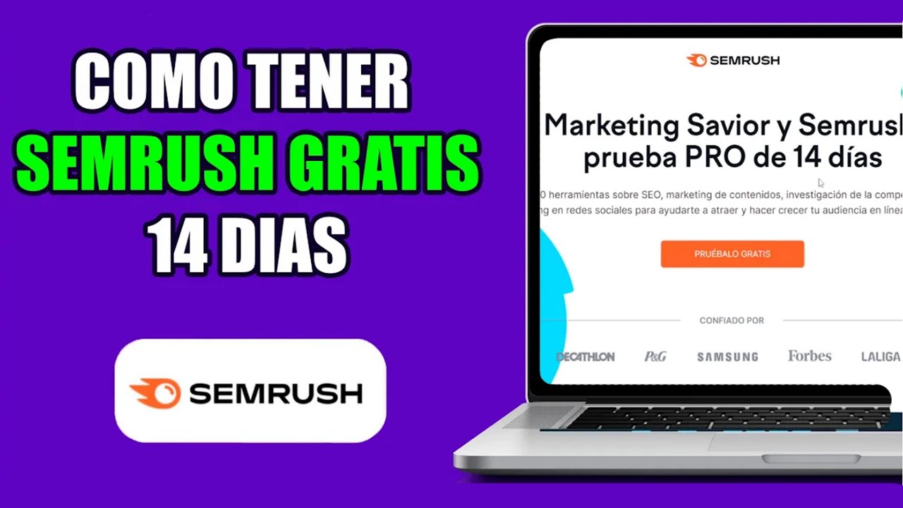 Como tener SEMRUSH gratis por 14 días (2025)