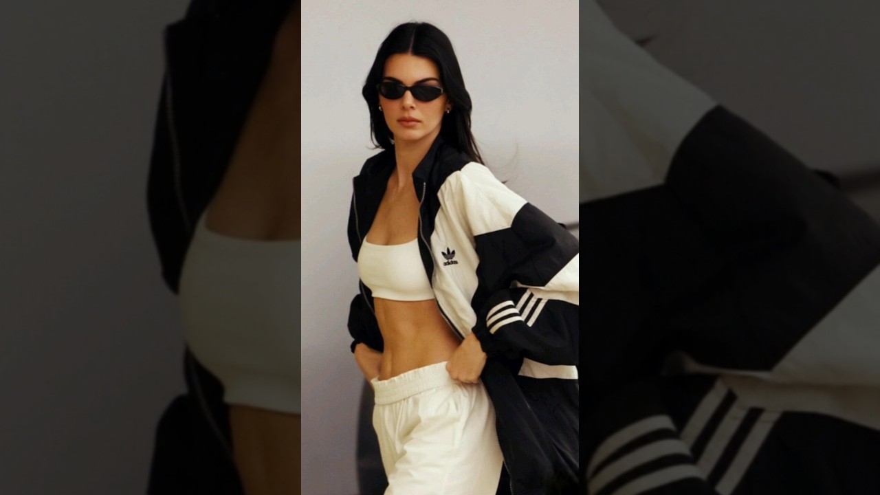 kendall wearing all Adidas outfits ✨️😎 #kendalljenner #shortvideo #adidas adid