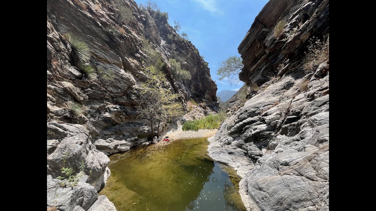 Lower Devil's Canyon Narrows near Cogswell Reservoir and the West Fork of the San Gabriel River