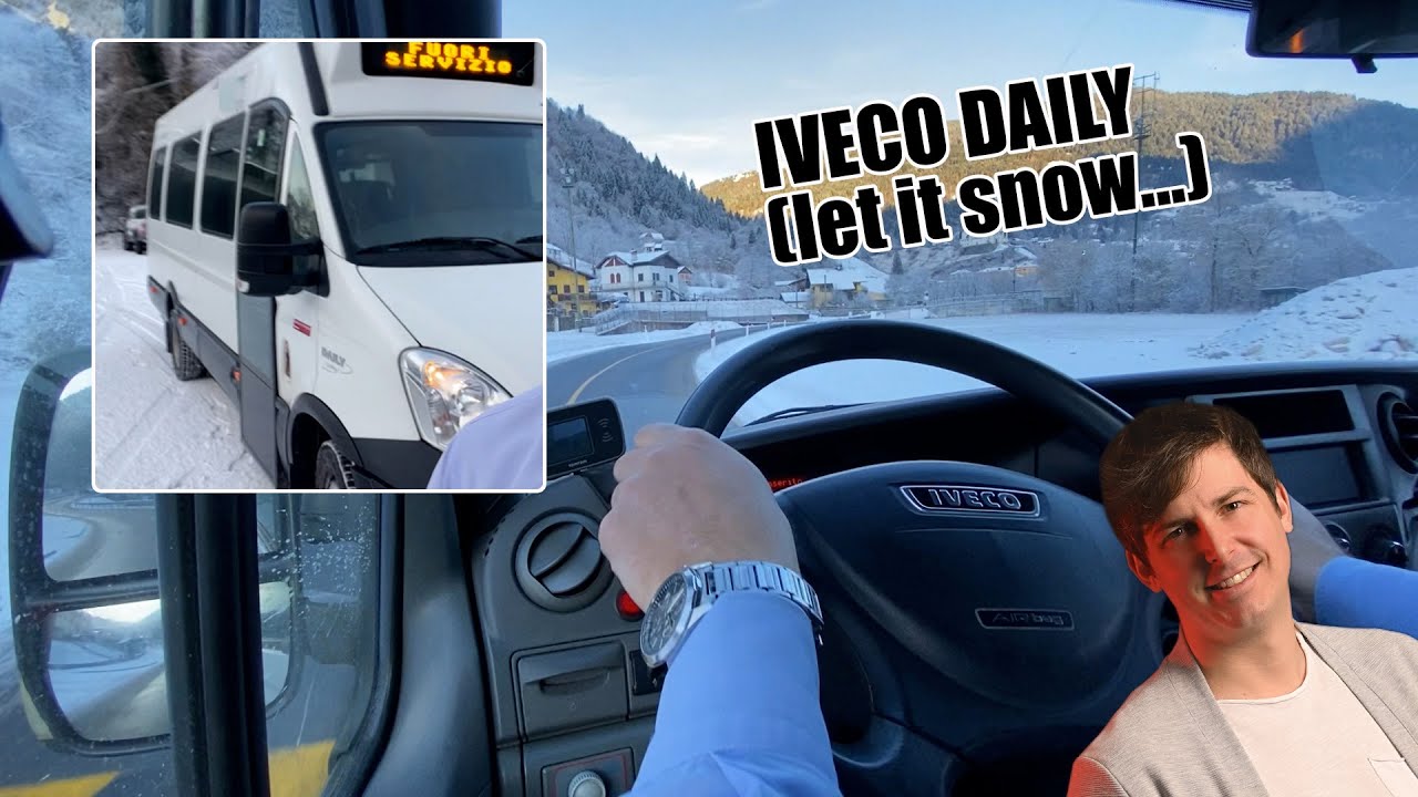 Iveco Daily: let it snow! [Mitch Motor Vlog #100]