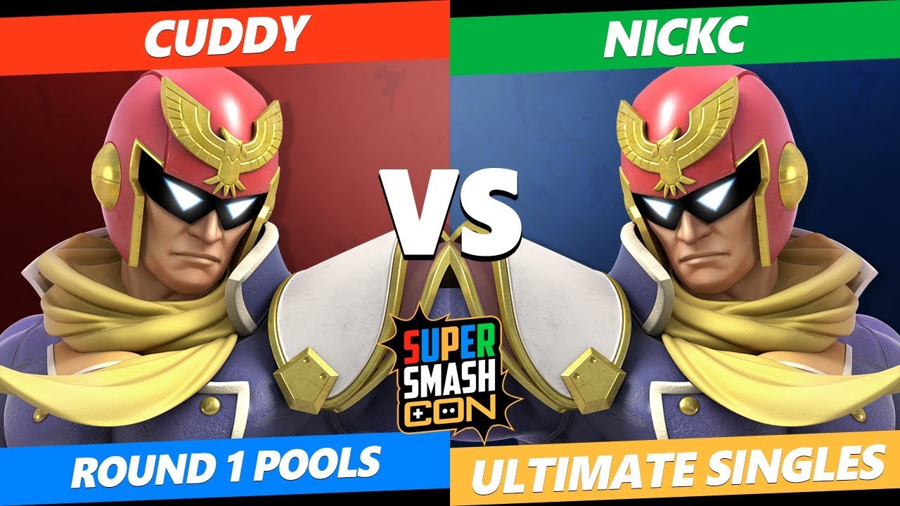 SSC 2019 SSBU -  Cuddy (Captain Falcon) VS  NickC (Captian Falcon) Smash Ultimate Round 1 Pools