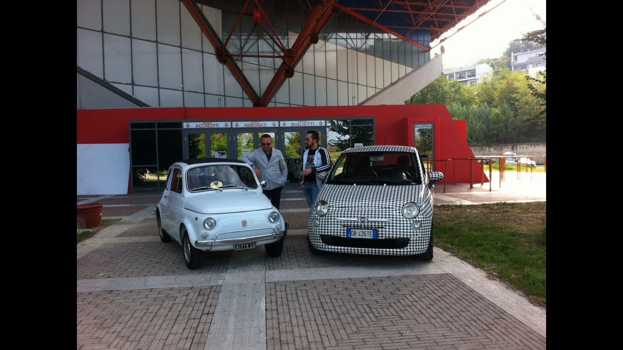 FIAT 500L (1971) VS FIAT 500 (2007) PIED DE POULE - RIDDLER PASSIONE MOTORI