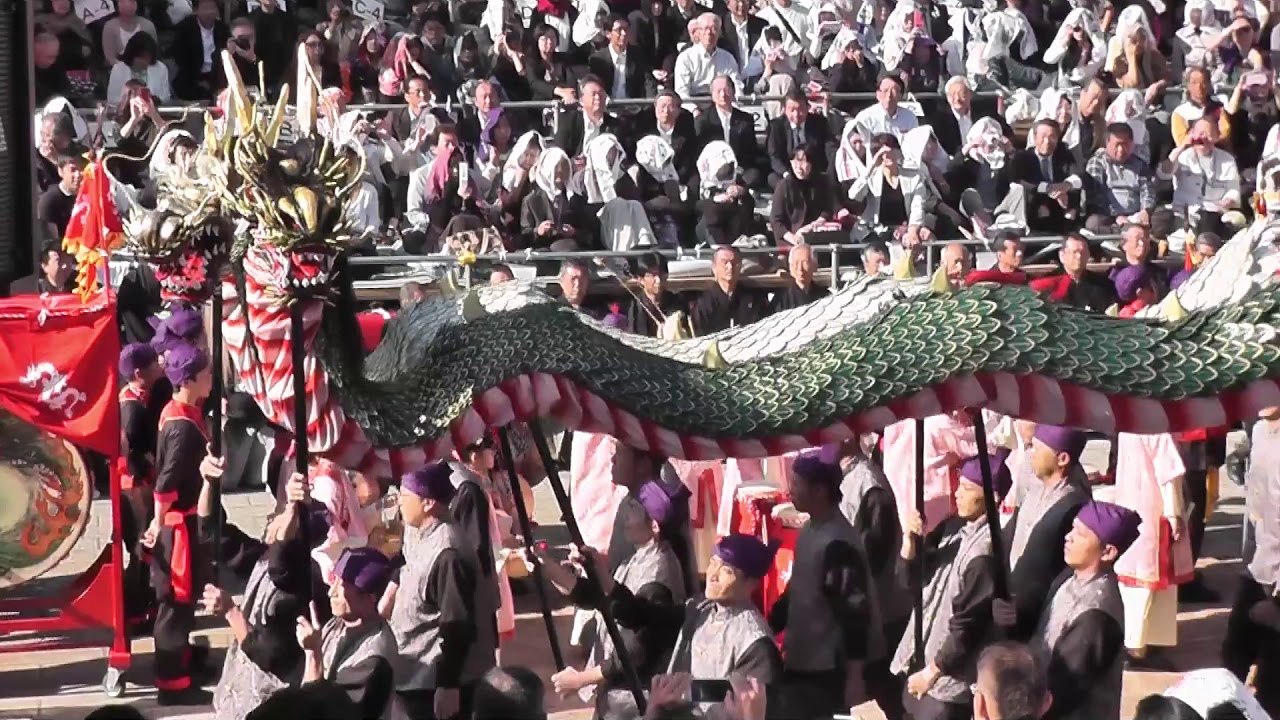 2014長崎くんち　五嶋町・龍踊り　前日・朝＋夕べ　総まとめ