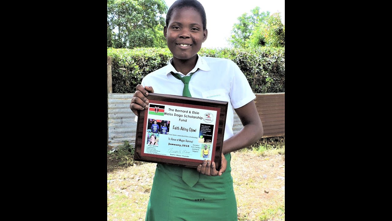 An interview with Faith Akinyi Ojowi at Moi Nyabohanse Girls High School.