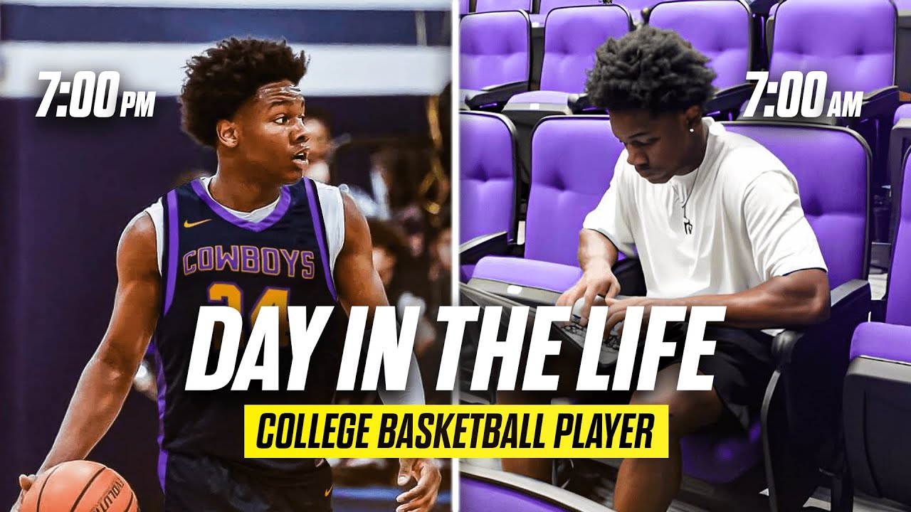 DAY IN THE LIFE OF COLLEGE BASKETBALL PLAYER
