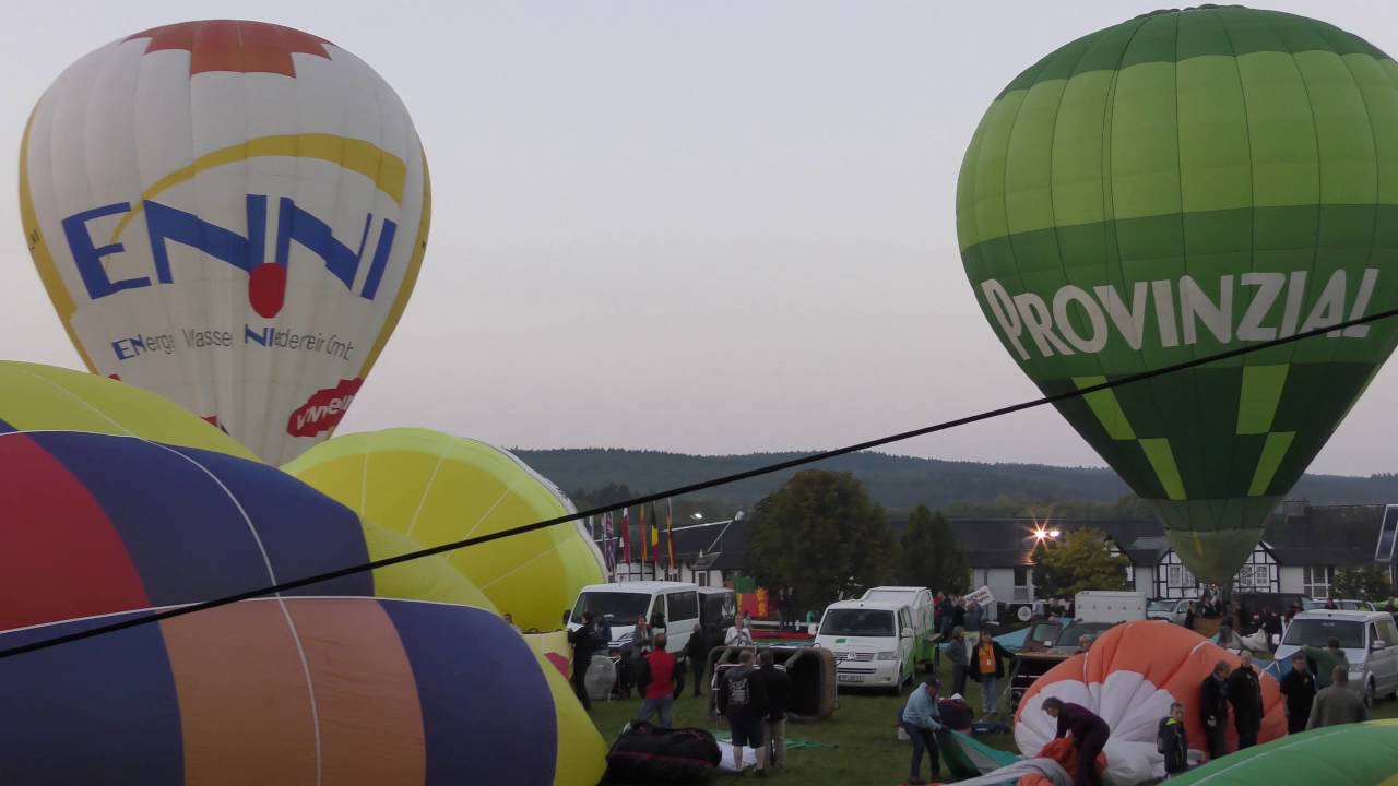 26. Warsteiner Internationale Montgolfiade -- 4K  -- 10 September --2016 -- Beautiful Morning