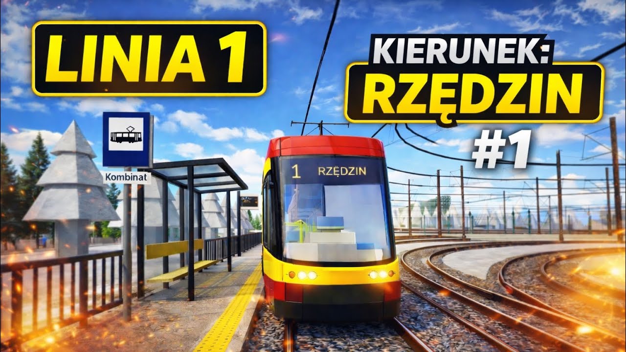  LINIA 1 – KIERUNEK: RZĘDZIN 🚋 NID’S BUSES AND TRAMS 🤩