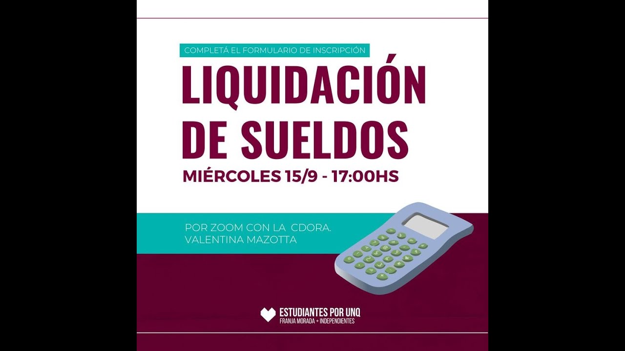 Curso de Liquidación de Sueldos