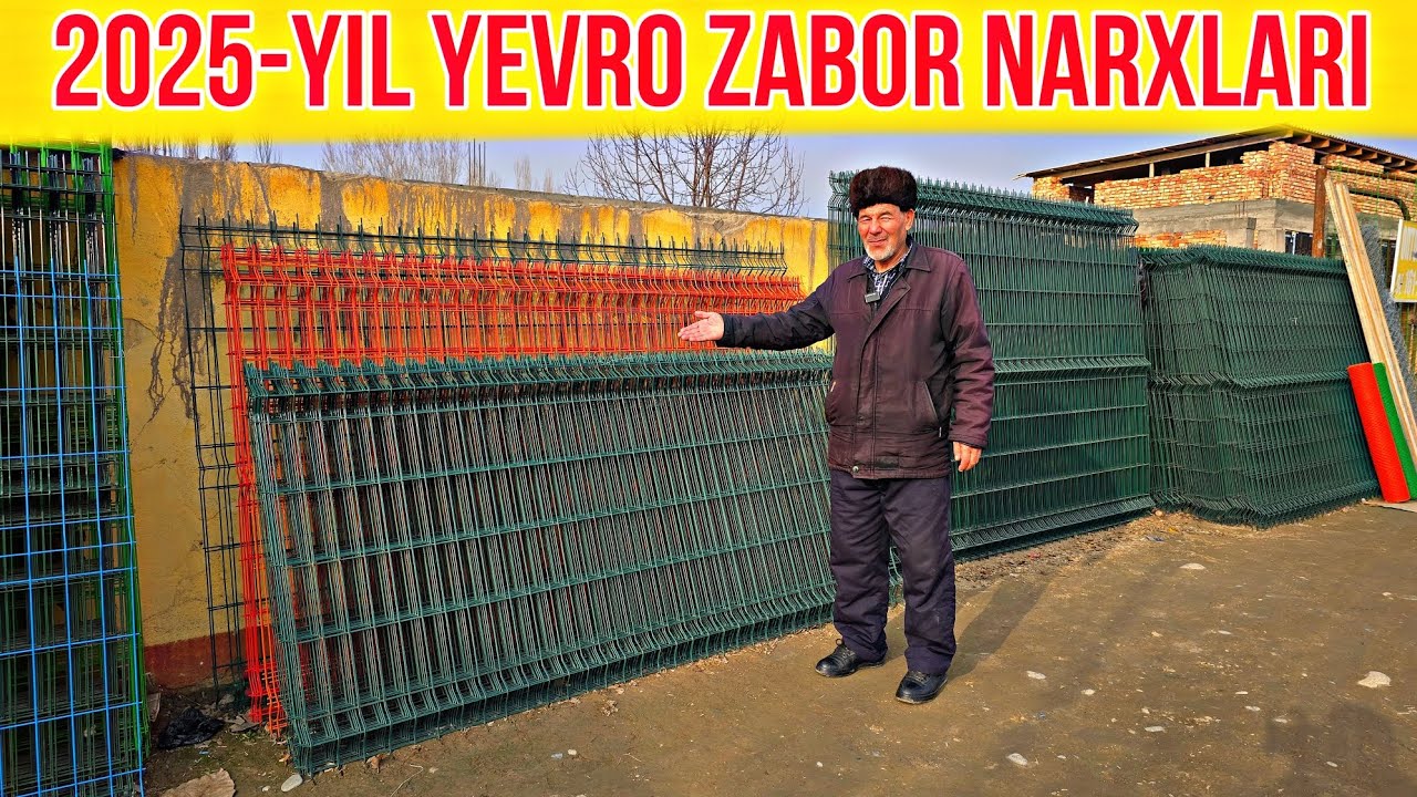 YEVRO ZABOR NARXLARI 2025 YIL ARZON OPTIM JOYDAN