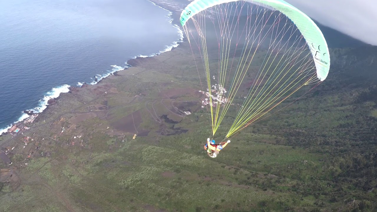Paragliding Acro learning Vol.6 - El Hierro - Canary Islands - February 2016