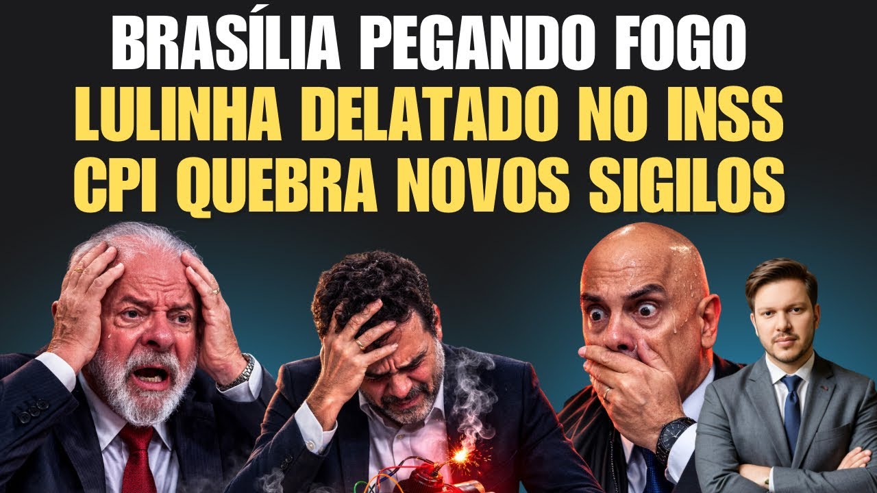 LULINHA PERTO DA PRISÃO! CPI DO SENADO CONVIDA MINISTROS E QUEBRA SIGILOS.