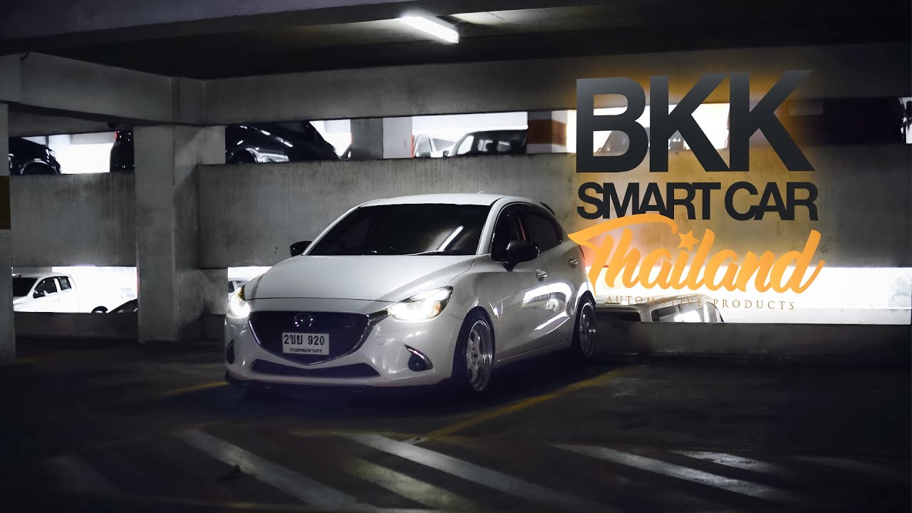 MAZDA 2 Skyactiv Hatch Back Remote Start with Application Control by BKKSMARTCARTHAILAND