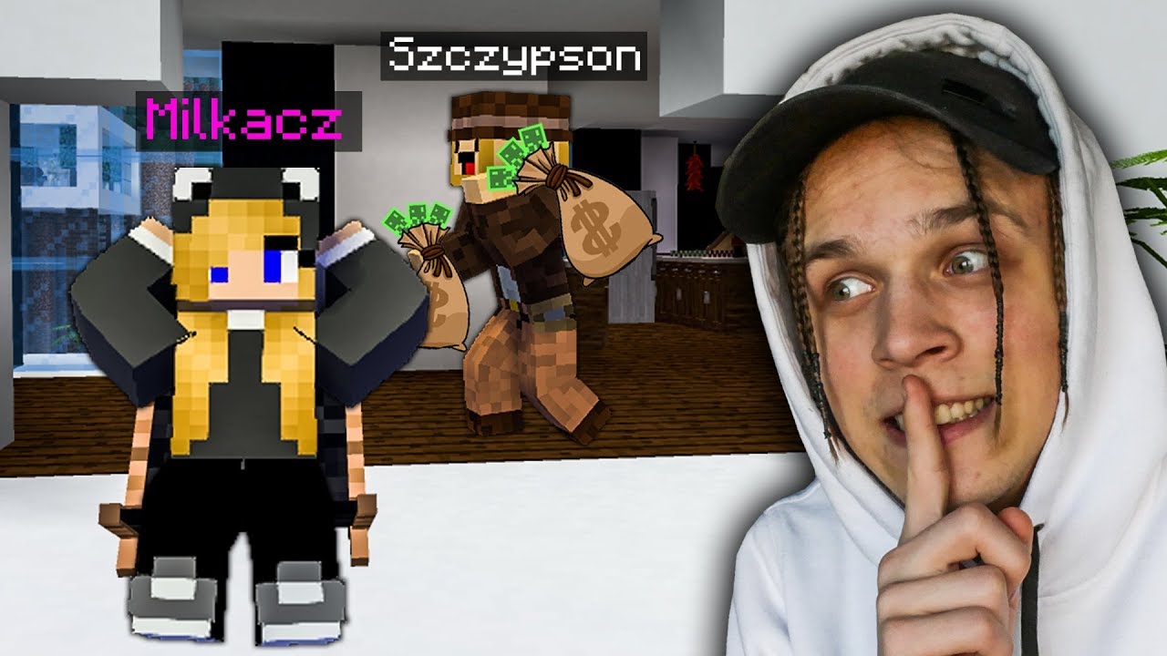 OKRADŁEM MOJĄ ŻONĘ w Minecraft! *nie wiedziała o tym*