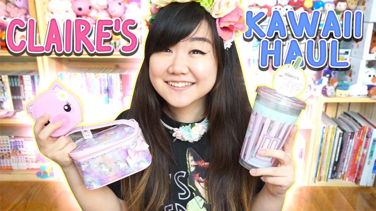 Claire's Kawaii Haul - Magical Pastel Spring Kawaii Items