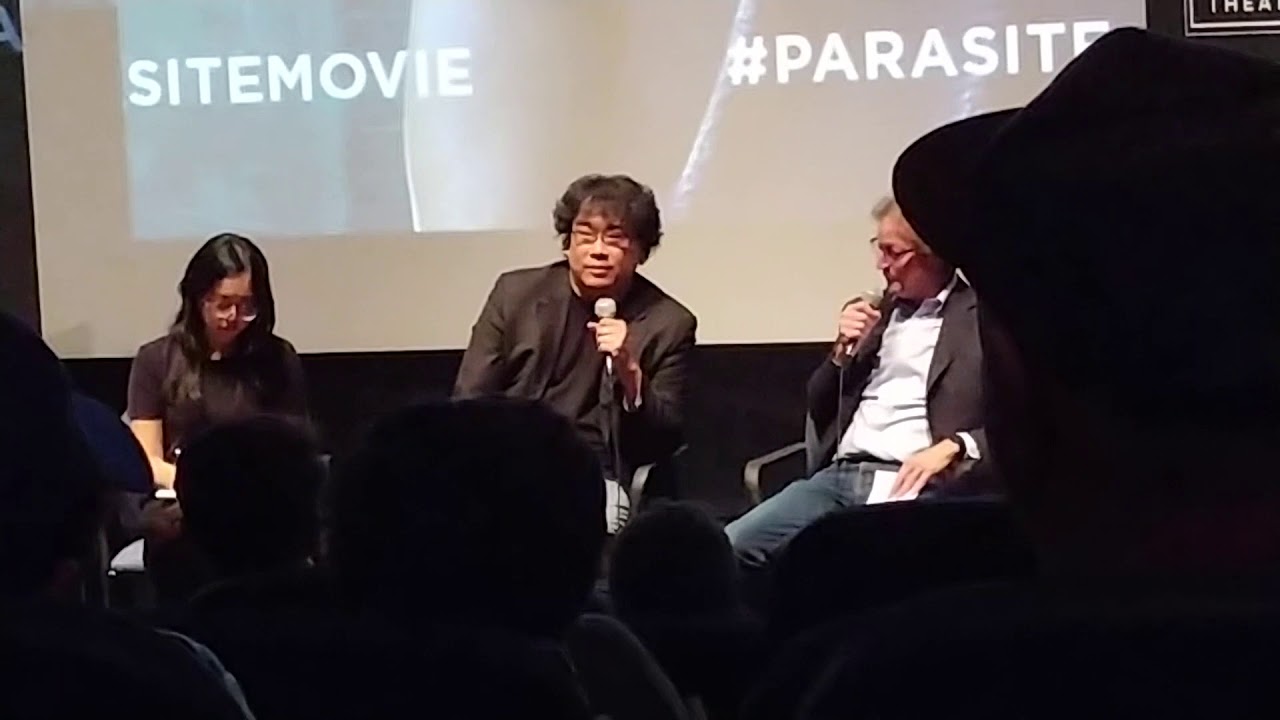 Parasite Q&A Session with director Bong Joon Ho at Landmark Theater Los Angeles 10/1/2019 (1 of 2)