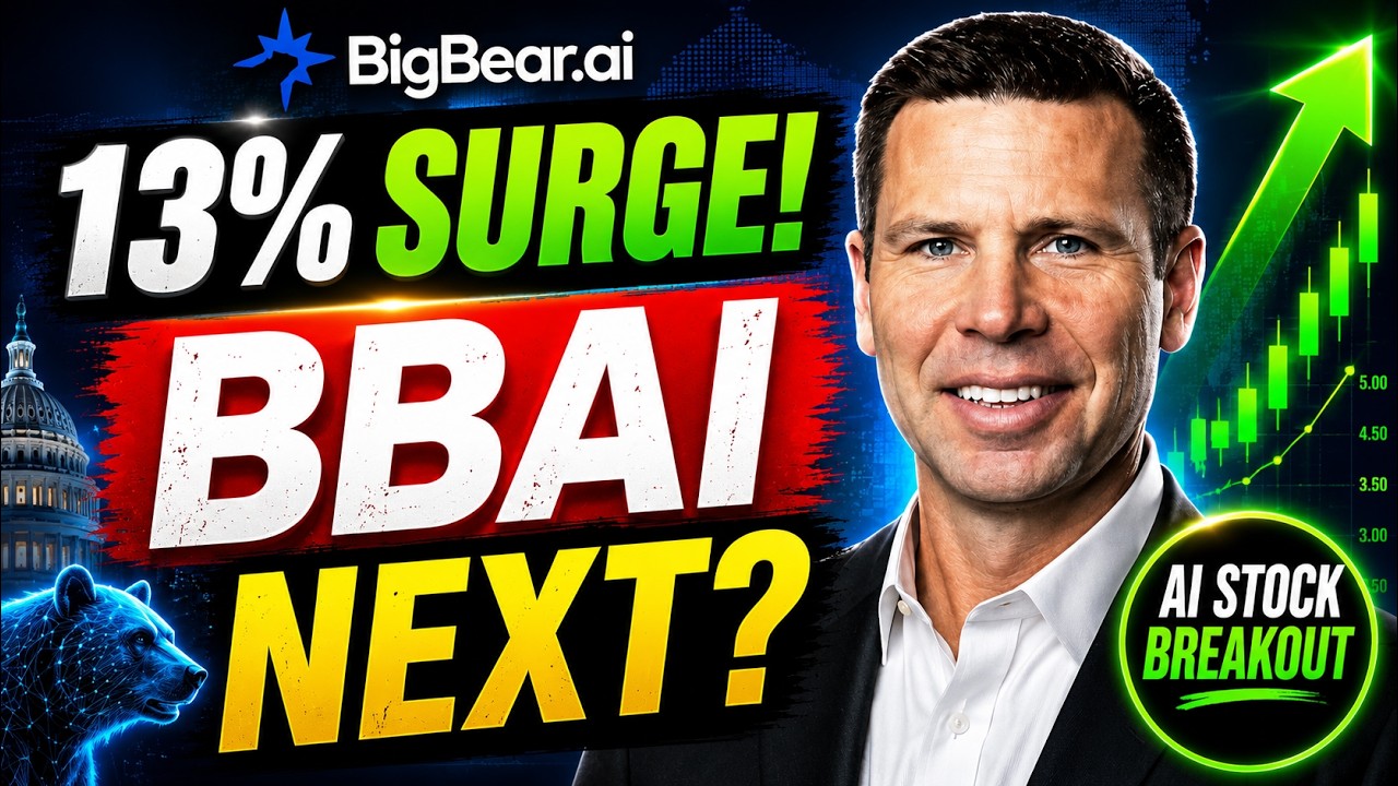 🚨 Акции BBAI взлетели на 13%! Станет ли BigBear.ai следующей компанией, акции которой, работающей...