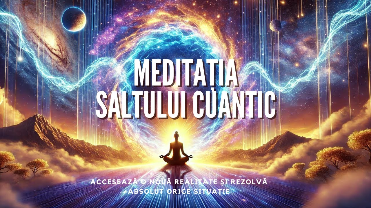 Meditația Saltului Cuantic | Meditație pentru Abundență, Vindecare și Transformare