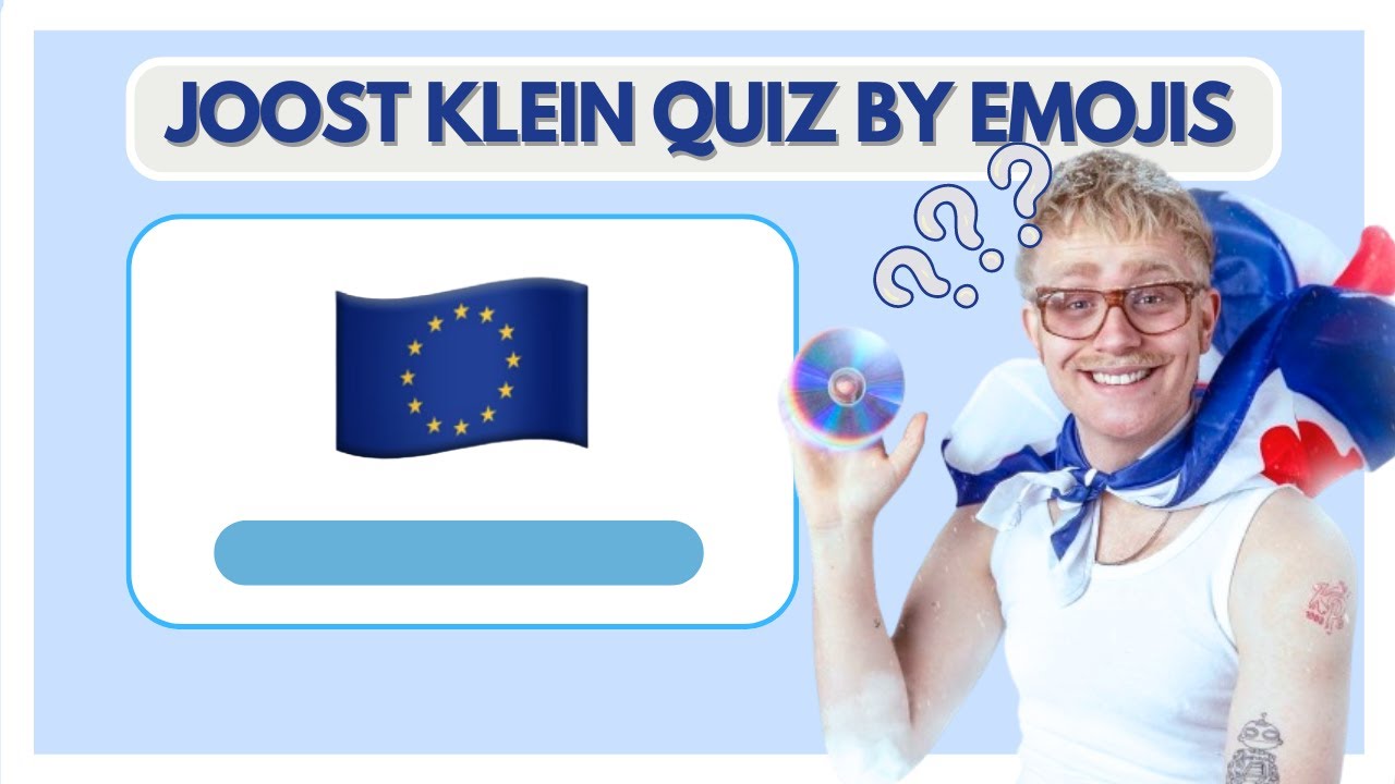 JOOST KLEIN QUIZ- Guess The Song by Emojis
