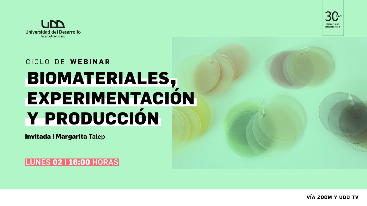 Charla Biomateriales, experimentación y producción