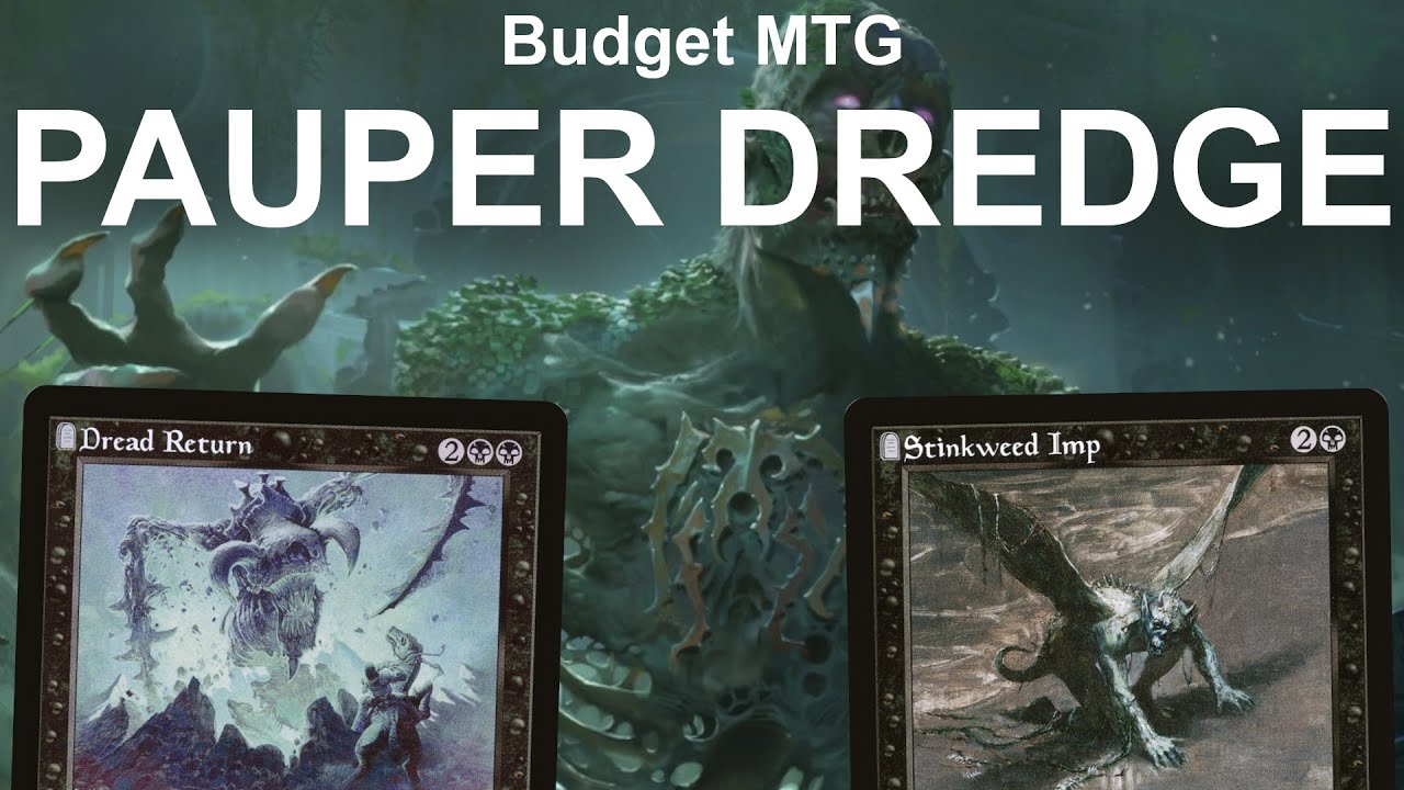 UN-COMMONLY BUSTED! Pauper Golgari Dredge. Budget MTG