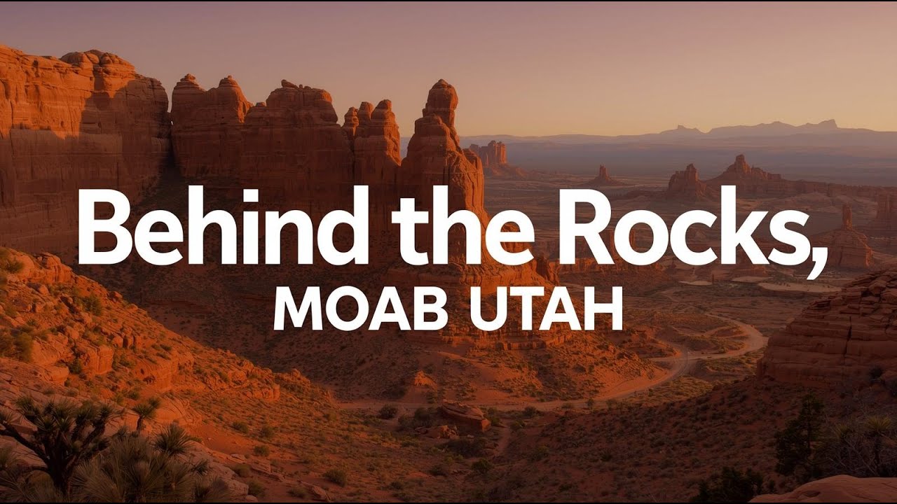 Behind the rocks, Backwards!