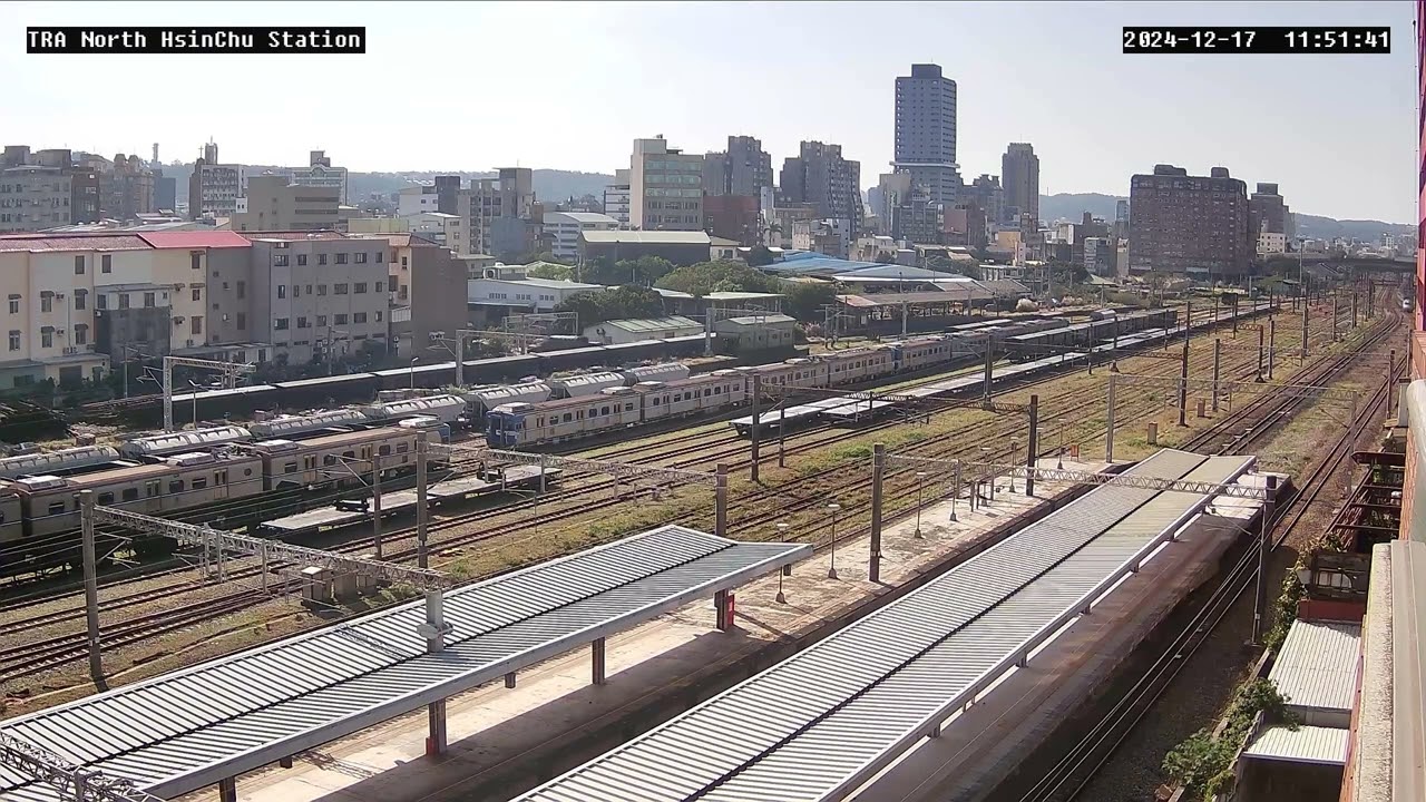 2024-12-17 台鐵114次 推拉式自強號 北新竹車站 通過✅