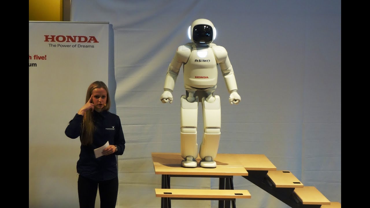 Asimo at Experimentarium City, Copenhagen, Denmark, April 18, 2015