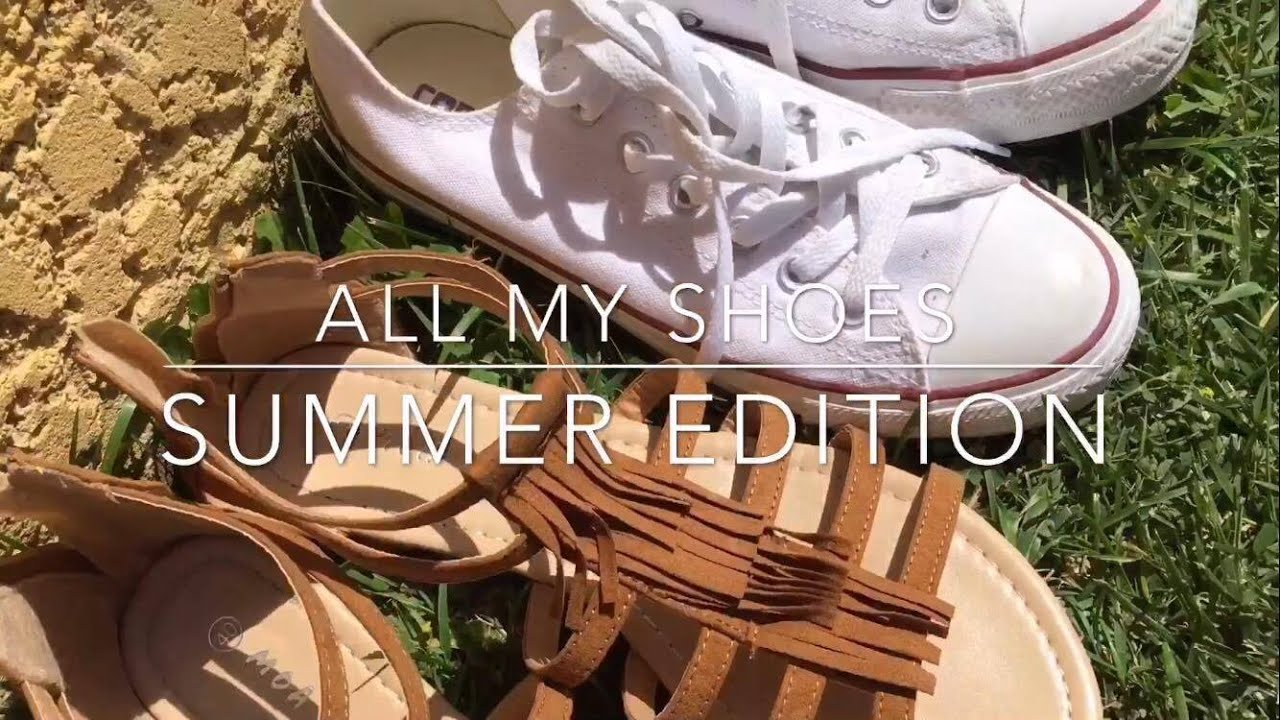 All my shoes ☀️