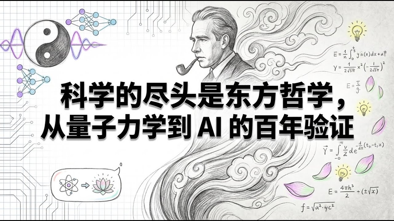 科学的尽头是东方哲学 | 量子力学与 AI 的百年验证 | 王利杰频道