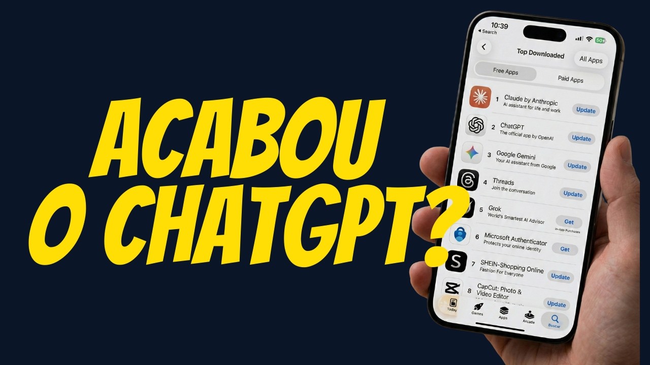 O App que DESBANCOU o ChatGPT no iPhone — Claude 4.6 Opus