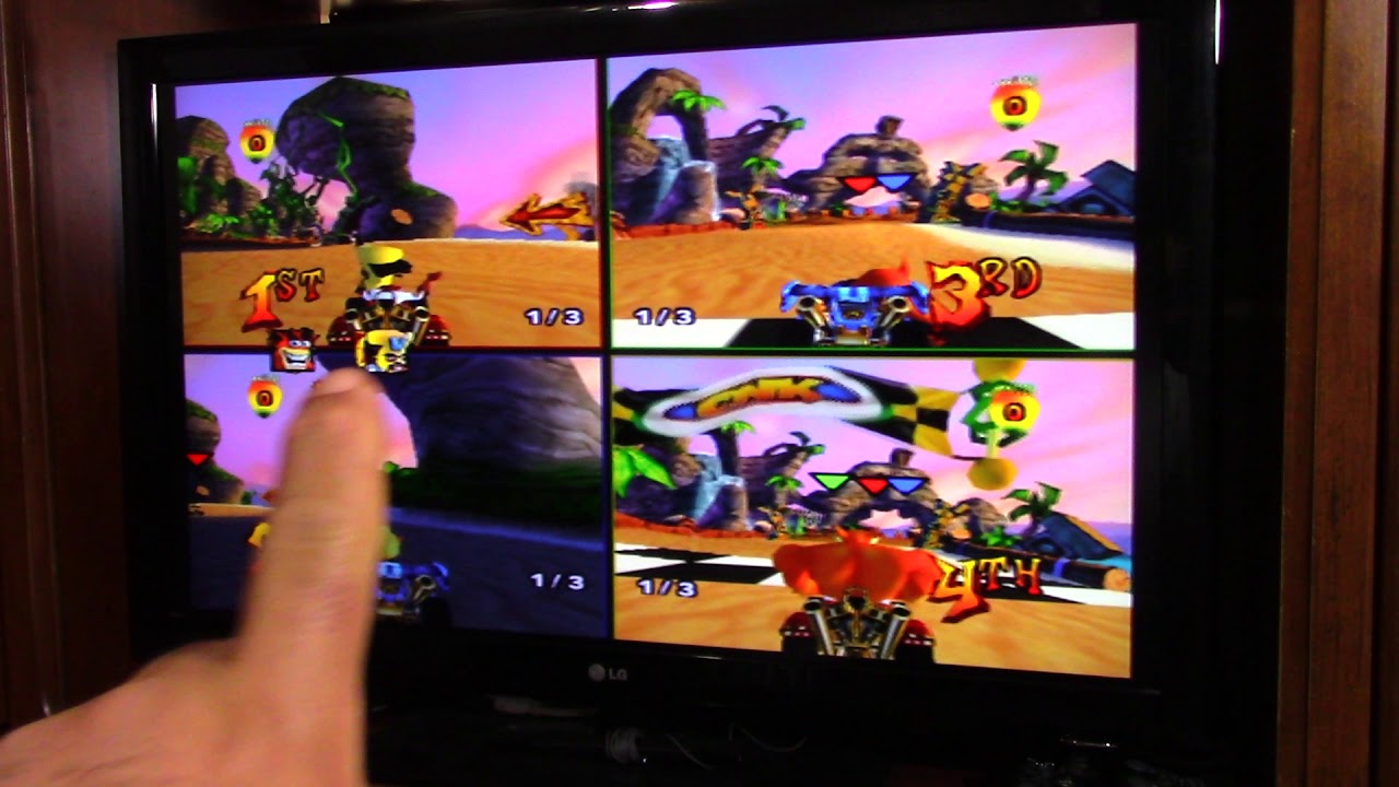 Muestra de funcionamiento;Multitap  PS2 parte 1